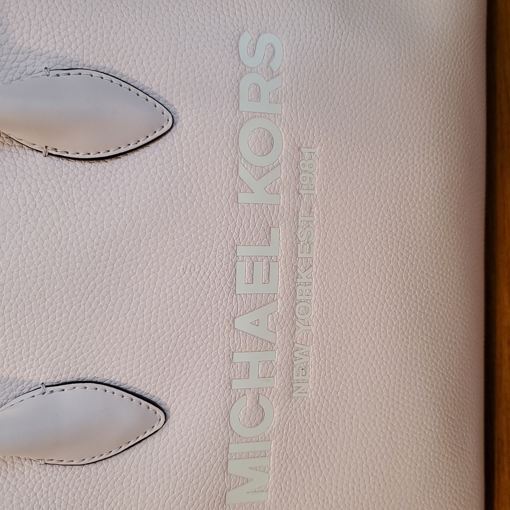 NWT Michael Kors Mirella Tote Baby Pink - Picture 14 of 14